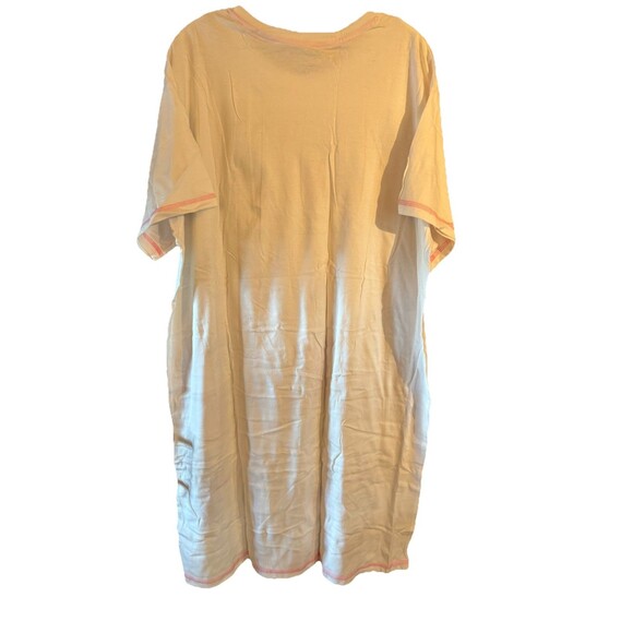 Hatley OSFA The Cat's Pajamas Cream Short Sleep Shirt NWT - Picture 9 of 9